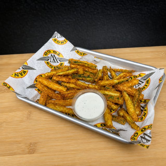 Fried Zucchini Sticks.