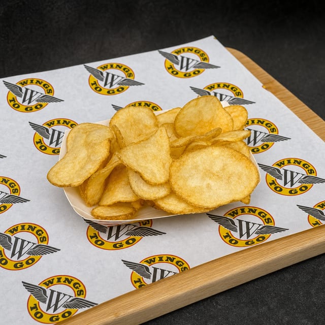 Regular Burnie's Fried Chips.