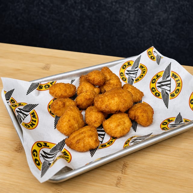 Fried Corn Nuggets.