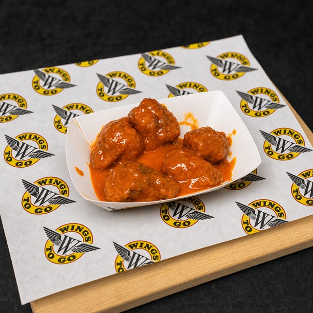 5 Boneless Buffalo Wings.