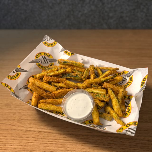 Fried Zucchini Sticks.