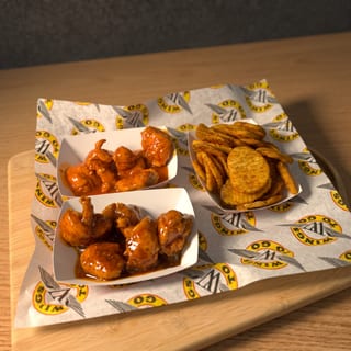 10 Wings Boneless Value Meal