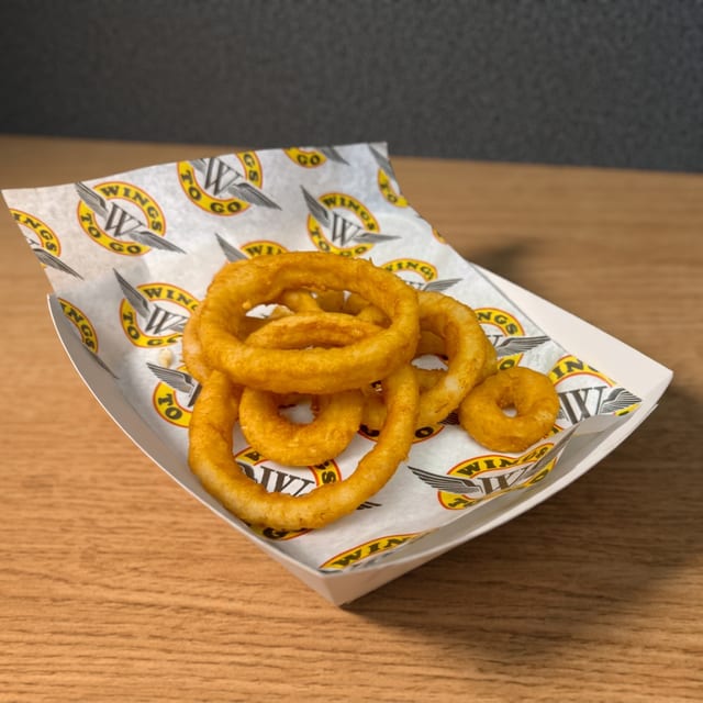 Beer Battered Onion Rings.